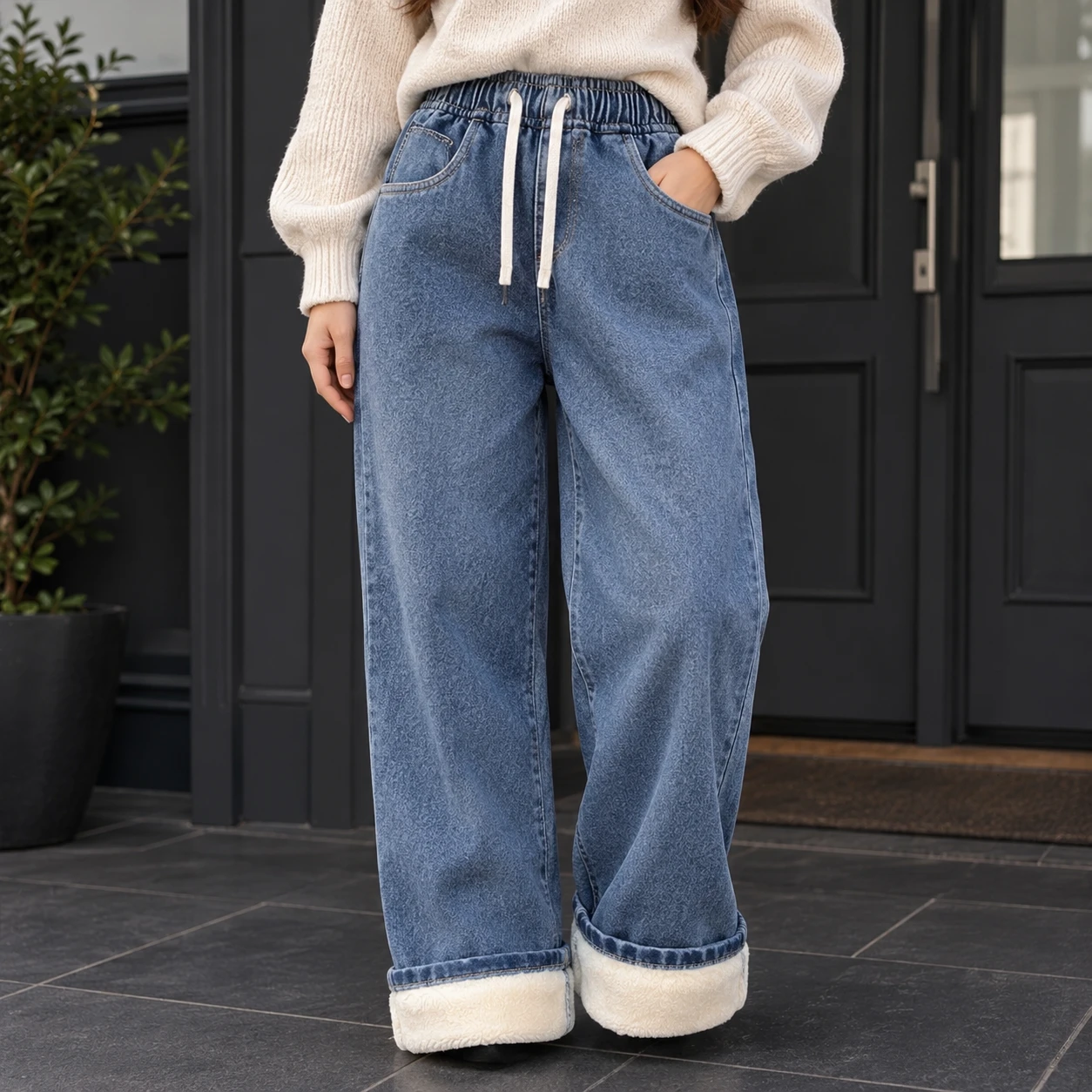 Guinevere-Jane Straight-Leg Pants
